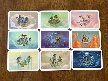 Blam! Celestia | Push-Your-Luck Adventure &amp Strategy Board Game | Fly The Airship Brave Perils &amp Collect Treasures | Award Winning Family Games for Kids and Adults | 1-6 Players | Ages 8+ | 3