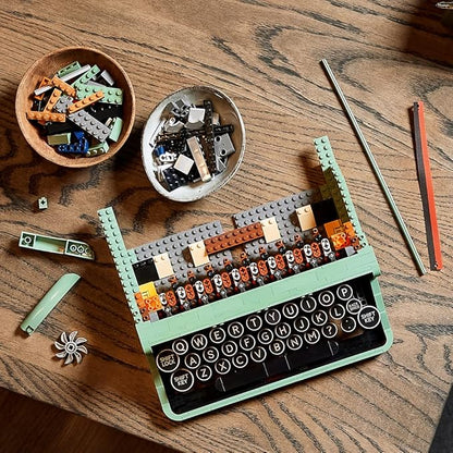 Lego 21327 Ideas The Vintage Writing Machine Original Gift Creative Hobby Kits for Adults Building Set