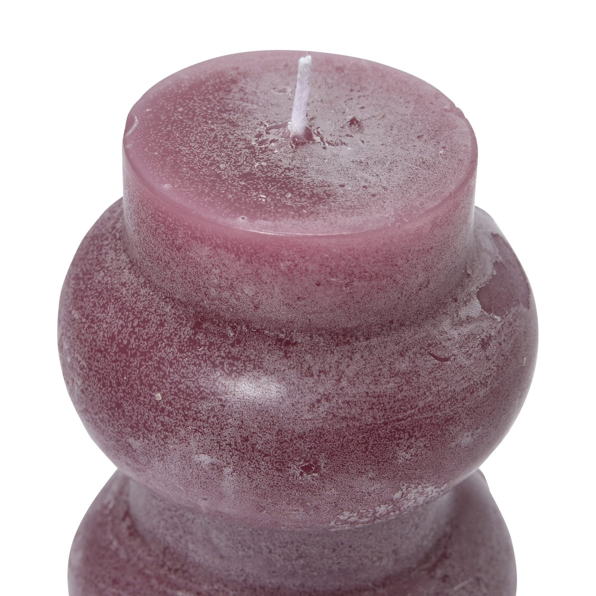 Creative Co-Op Unscented Totem Pillar, Pinot Candles, 3" L x 3" W x 9" H, Purple