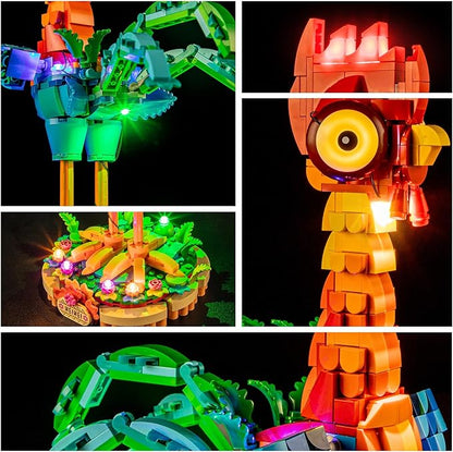YEABRICKS LED Light for 43272 Disney Heihei Building Blocks Model (Building Set NOT Included)