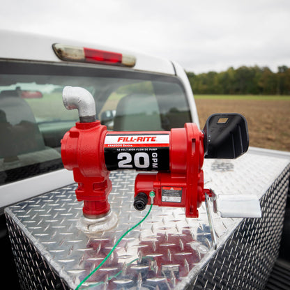 Fill-Rite FR4204H 12V 20 GPM Fuel Transfer Pump (Pump Only) | Gasoline, Diesel, Kerosene, Ethanol Blends, Methanol Blends, & Biodiesel