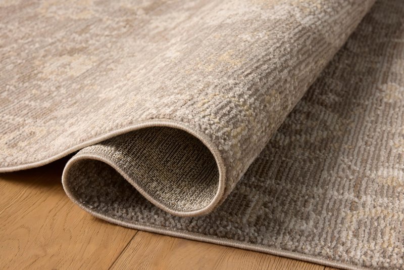 Loloi Magnolia Home by Joanna Gaines Pace Collection PAC-03 Taupe/Wheat 2'-3" x 3'-10" Accent Rug