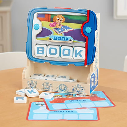 Melissa &amp Doug PAW Patrol Wooden See &amp Spell Pup Pad Game - FSC Certified