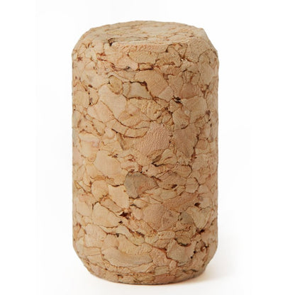 ABC Cork Co. 100 Corks in a Bag- Made in Portugal (38 x 22#8 Short, Agglomerated Deluxe) - 100 Pack