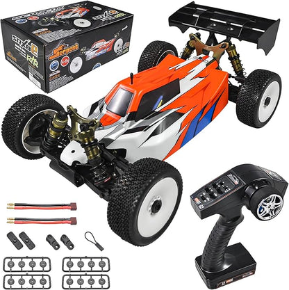 Serpent 1/8 4wd Electric Buggy RTR 4WD Off-Road Buggy High Performance Waterproof Components Competition Grade Hobby Racing Charger and Battery Excluded SRX8-E