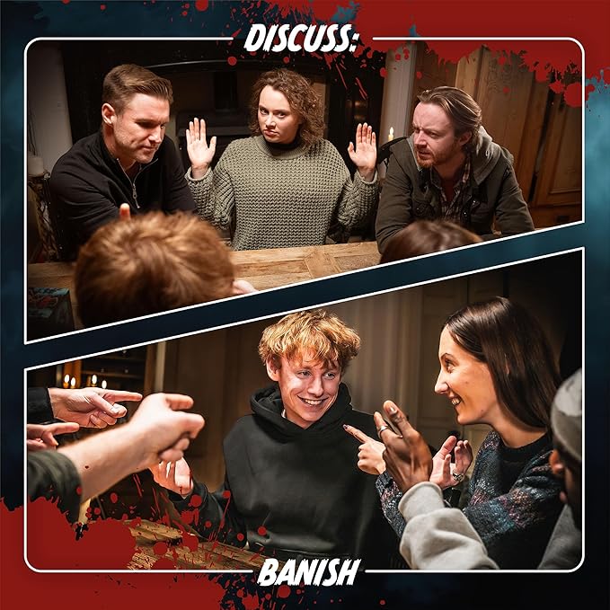 The Deceivers – Murder Mystery Party Game | Like Werewolf | Adult Board Game Night Family Games Secret Spy Games &amp Traitor Role-Playing | Bluffing Deception and Strategy - CRYPTIC KILLERS
