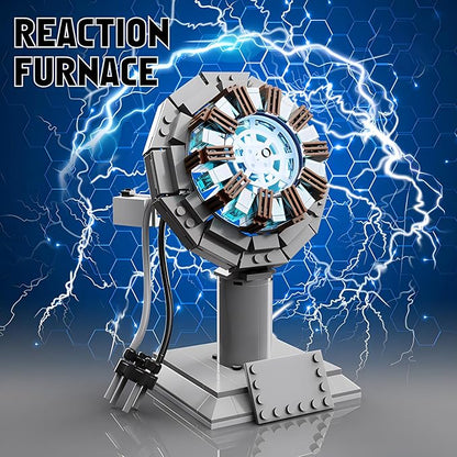 Arc Reactor Building Block Set A Model Toy Proof That Tony Has A HeartA Gift for Adults and Children