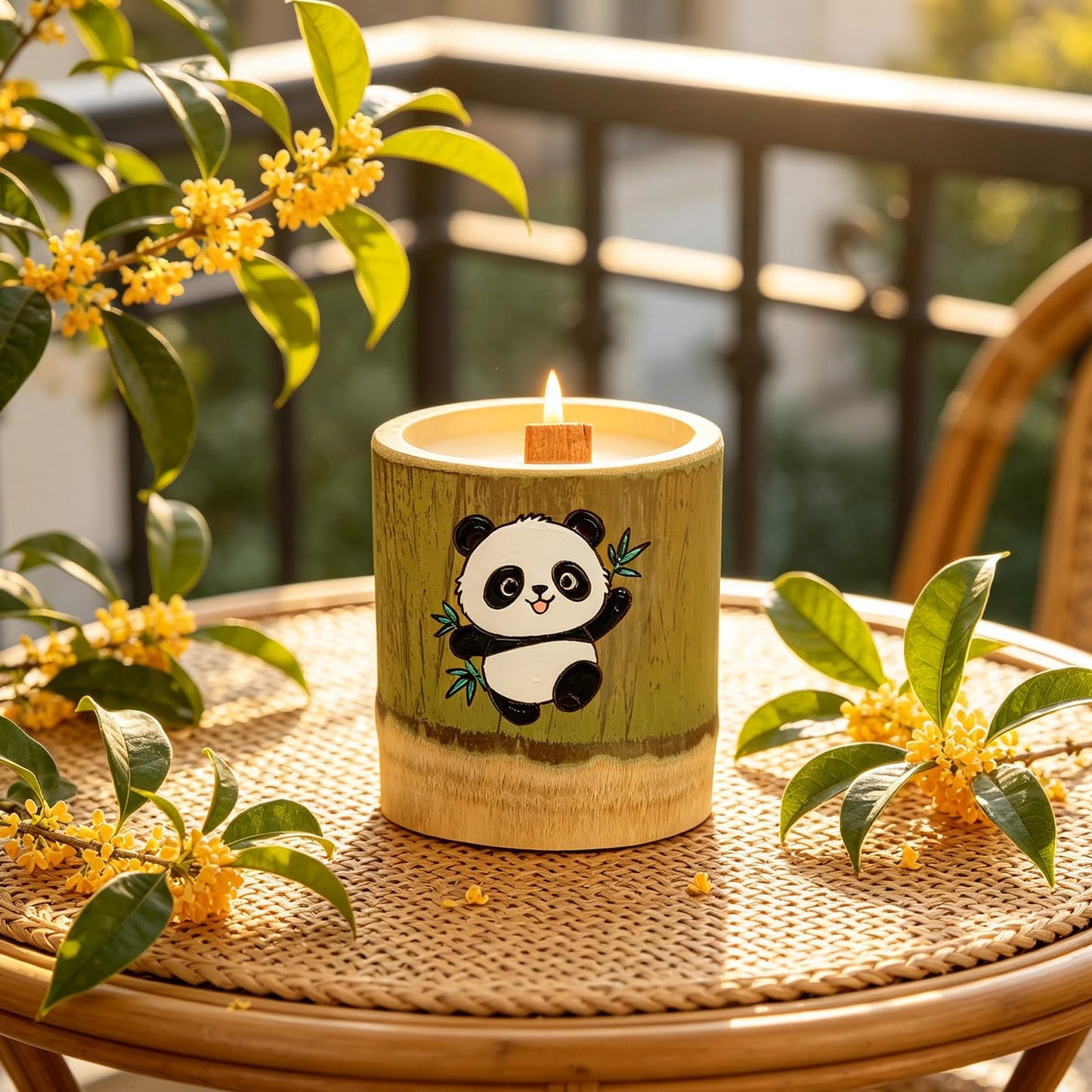Premium Scented Soy Wax Candles Set - Long-Lasting Aromatherapy with Flower Fragrance for Home Bedroom Bathroom Decor & Gifts