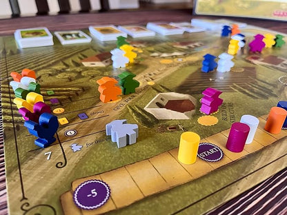 Stonemaier Games: Viticulture Essential Edition (Base Game) by Jamey Stegmaier | Create The Most Prosperous Tuscan Vineyard | Strategy Board Game for Adults and Family | 1-6 Players 90 Mins