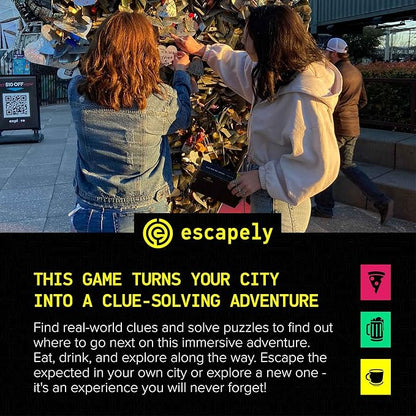 Orlando Outdoor Escape Room | Real City Scavenger Hunt | Gifts for Adults &amp Families | 1-6 Players 2-3 Hours 1.5 Miles Walking Distance