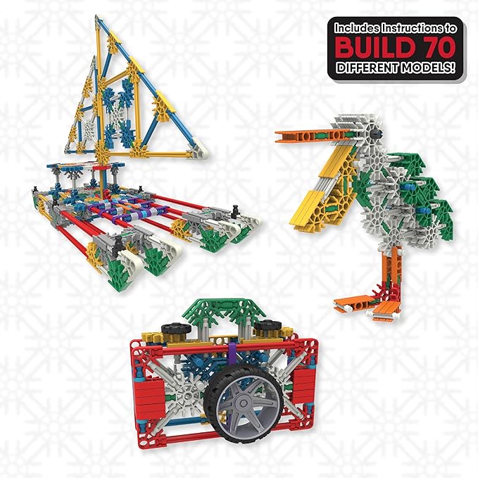 K'NEX - 70 Model Building Set‚ 705 Pieces STEM Learning Creative Play Set‚ Ages 7+