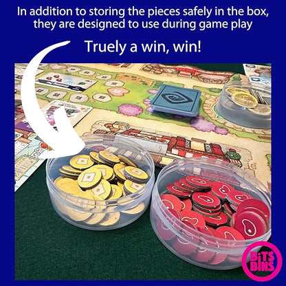 PRODUCT80 BitsBins Organizer for WYRMSPAN Organizes Cards and Tokens Easily and Fits in Game Box Board Game Accessories for Components of Wyrmspan