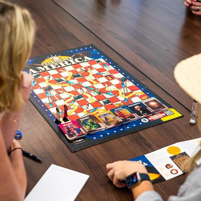 PragerU: Celebrate America - Race to The White House Board Game USA Trivia Game America’s 250th Anniversary Edition Families &amp Kids 8+ 2+ Players Made in America