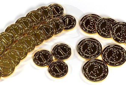 Everdell Glimmergold Upgrade Pack | Collectors Edition Components | Premium Metal Tokens Legendary Cards Rats &amp Deluxe D8 | Enhance Standard Edition