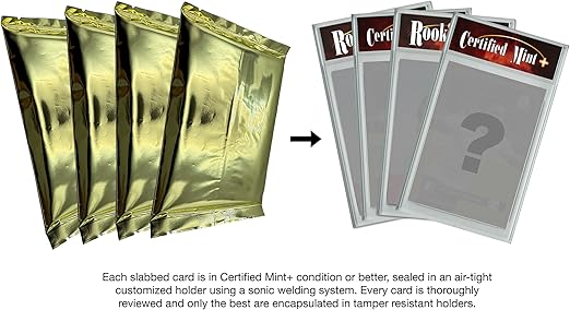 LOADED! 2025 Football Draft Collector's Box: 4 Certified Mint+ Rookie Cards - Cam Ward Ashton Jeanty Travis Hunter Tetaroia McMillan Jayden Daniels &amp More