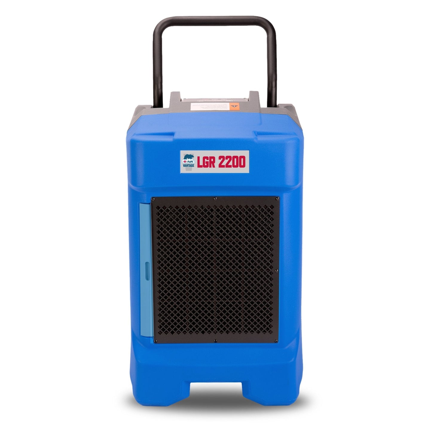 B-Air VG-2200 225 Pint Commercial LGR Dehumidifier for Water Damage Restoration Equipment Mold Remediation, Blue