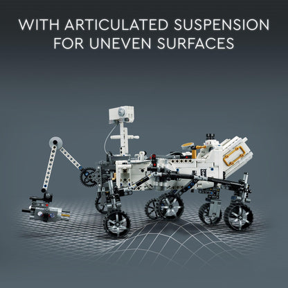 LEGO Technic NASA Mars Rover Perseverance Building Toys - STEM Model Kit for Boys & Girls, Ages 10+ Years - Gifts for Birthdays - Detailed Set for Display - 42158