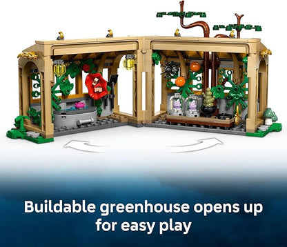 LEGO Harry Potter Hogwarts Castle: Herbology Class Kids Toy - Building and Learning Toy for Pretend Play - Harry Potter Collectible for Boys and Girls Ages 8+ - Birthday Gift Idea - 76445