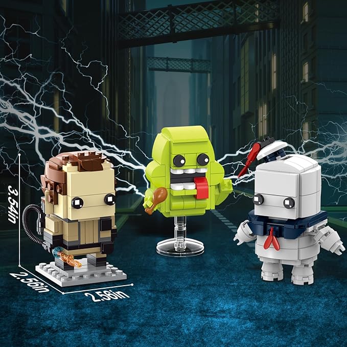 Halloween Ghost Action Figure Building Set Compatible with Lego for AdultsBusters Horror Present for Fans Home DecorChristmas Toys for Kids