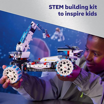 LEGO Technic Lunar Outpost Moon Rover Space Vehicle Building Toy - All-Terrain Explorer for Kids Boys &amp Girls Ages 10+ - Buildable Space Decor for Any Room - Gift Idea for Birthdays - 42211
