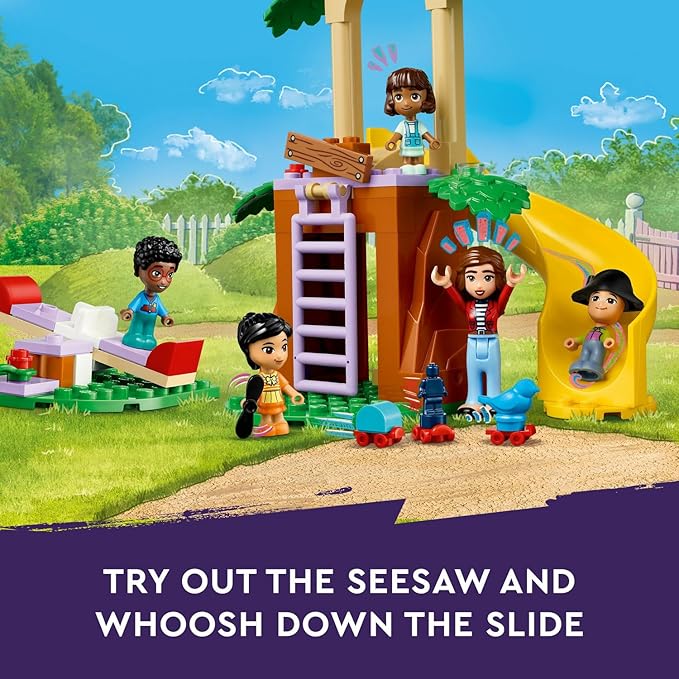 LEGO Friends Heartlake City Preschool Classroom Toy for Kids Creative Pretend Play for Girls and Boys Ages 4 Years Old and Up Comes with 2 Mini Dolls and 4 Micro Dolls 42636