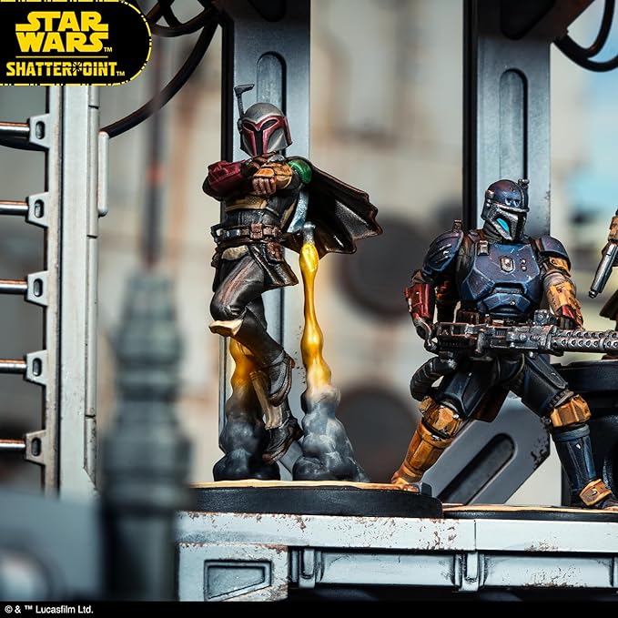 Star Wars Shatterpoint This is The Way Squad Pack - Tabletop Miniatures Game Strategy Game for Kids and Adults Ages 14+ 2 Players 90 Minute Playtime Made by Atomic Mass Games