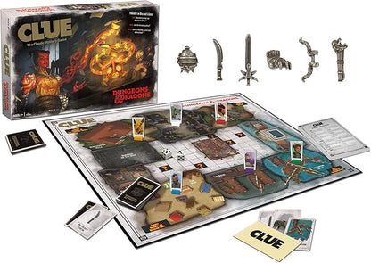 Clue Dungeons &amp Dragons | Collectible Clue Game for D&ampD Fans | Officially Licensed Dungeons &amp Dragons Board Game