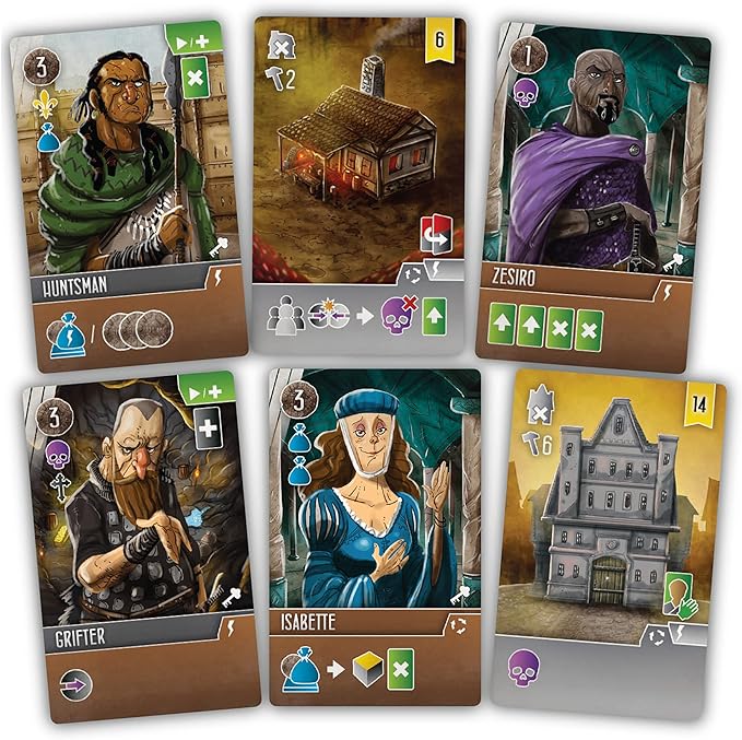 Renegade Game Studios Viscounts West Kingdom Strategy Board Game Expansion Keeper of Keys