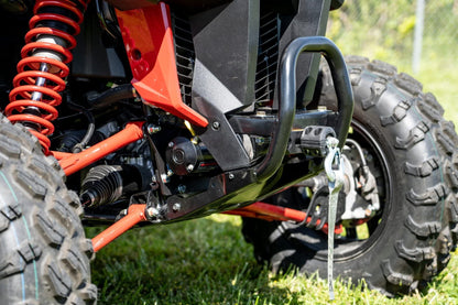 Rough Country 4,500 LB Winch Mount Kit for Honda Talon - Bolt-On Plate with RS4500S UTV Winch & Synthetic Rope