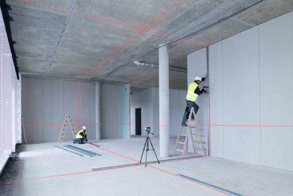 BOSCH GLL3-330C 200 Ft 12V Max Connected 360 Degree Three-Plane Leveling and Alignment-Line Laser, Includes 2.0 Ah 12V Max Lithium-Ion Battery & Charger, Heavy-Duty Pouch, & Accessories