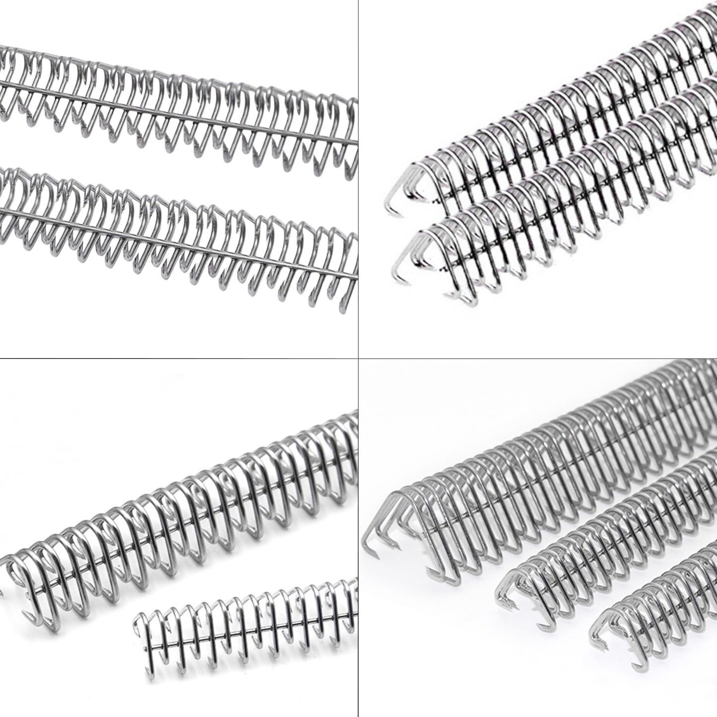 KONLEYA U2 Conveyor Belt Splicer 12'' Industrial Belt Fasteners 316 Steel Buckle Belt Lacing Pins for Conveyor Belt 300mm 12PCS