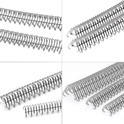 KONLEYA U2 Conveyor Belt Splicer 12'' Industrial Belt Fasteners 316 Steel Buckle Belt Lacing Pins for Conveyor Belt 300mm 12PCS