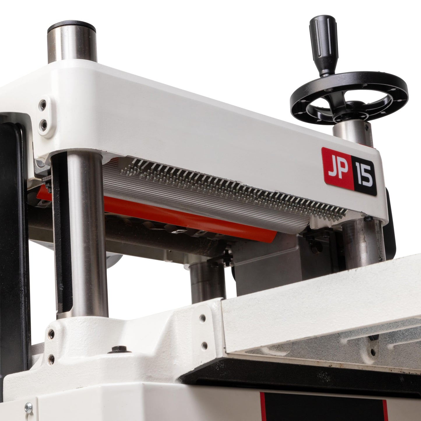 JET 15-Inch Thickness Planer for Woodworking, Helical Style Cutterhead with 2-Speed (16 FPM / 20 FPM) Feed Rate, 3 HP, 230V 1Ph (JPW-15BHH)