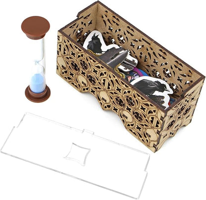 TowerRex Organizer for Mysterium Board Game and Hidden Signs Secrets And Lies Expansion Storage Instert Accessories Upgrade