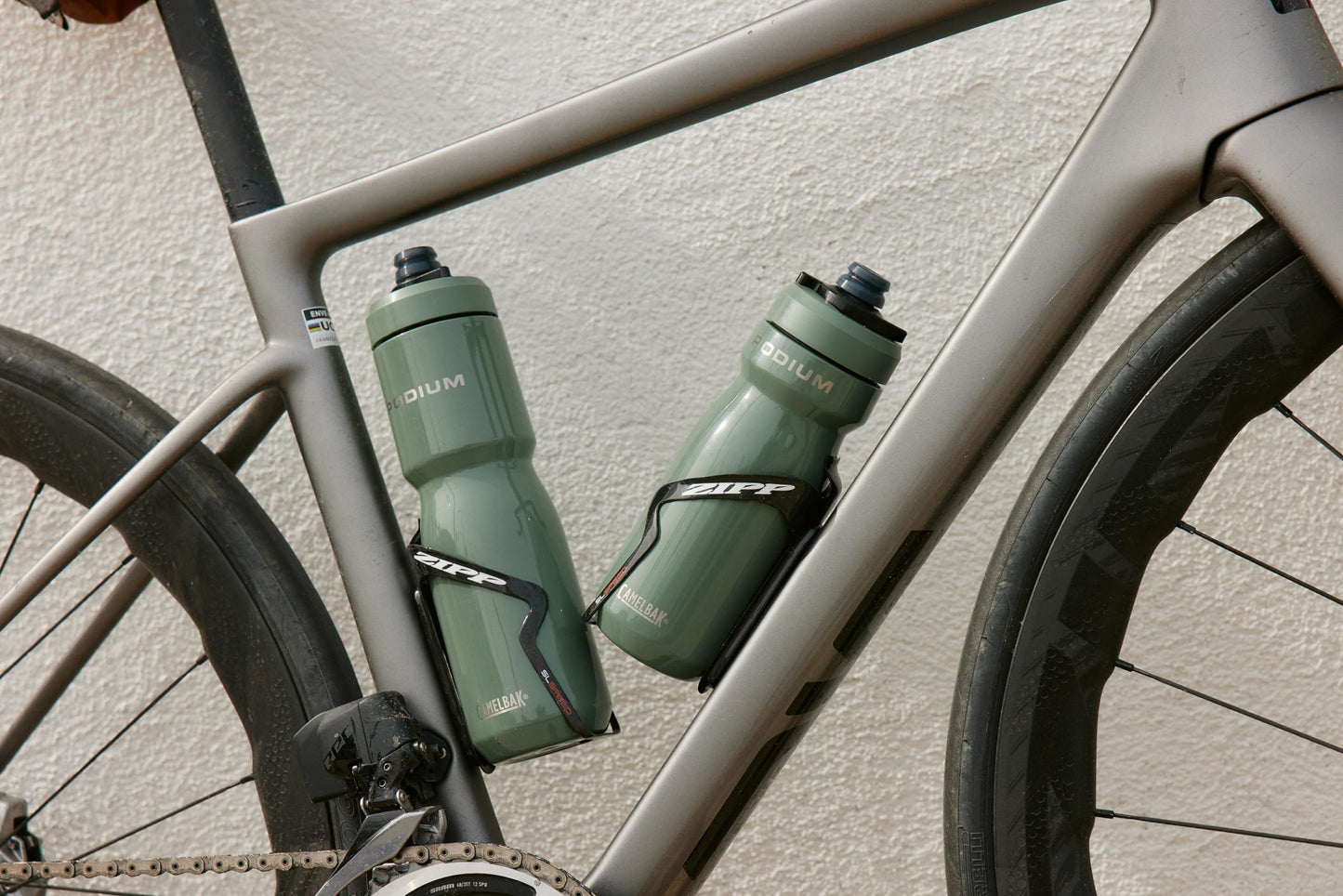 CamelBak Podium Steel Insulated Stainless Steel Bike Water Bottle Stainless, 22oz