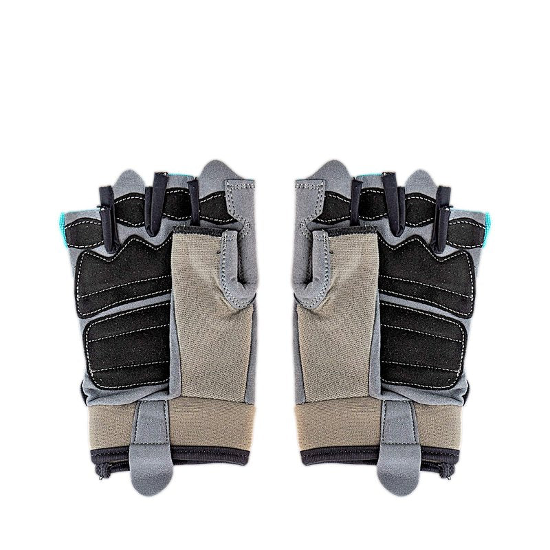 MRX BOXING & FITNESS Weight Lifting/Exercise Grip Gloves for Women, Great for Workouts, Weight Training and More, Sky Blue X-Large