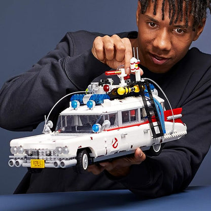 LEGO Icons Ghostbusters ECTO-1 - Building Set for Adults Men &amp Women Ages 18+ - Collectible Ghostbusters Car Model for Fans - 10274