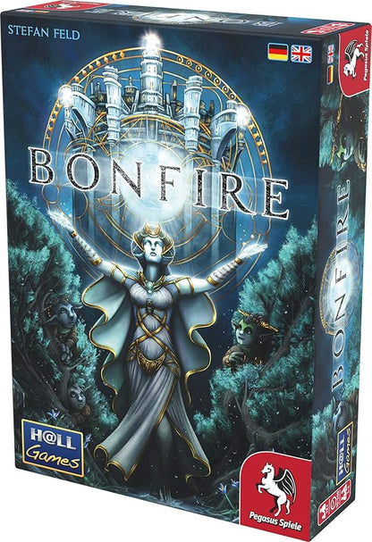 Bonfire – Board Game by Pegasus Spiele 1-4 Players – Board Games for Family – 70-100 Minutes of Gameplay – Games for Family Game Night – Kids and Adults Ages 12+ - English Version