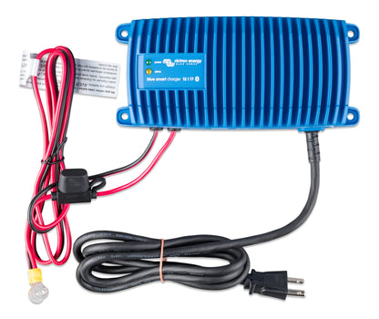 Victron Energy Blue Smart IP67 Smart Marine Battery Charger 12V 17A, Float & Trickle Charger and Desulfator for Boat, ATV, RV, Lithium and Deep Cycle Batteries