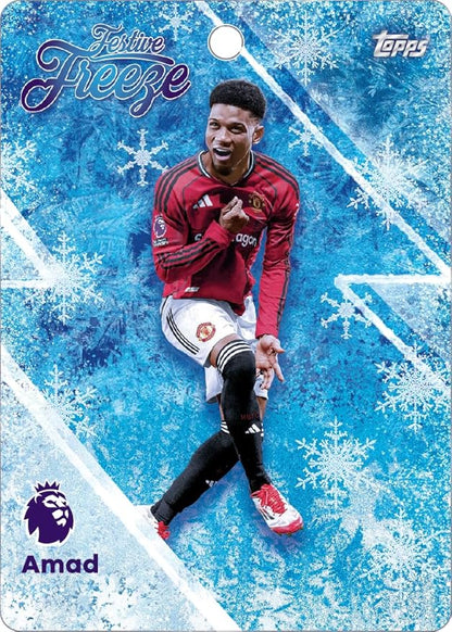 Topps Premier League 2026 - Debut Edition - Advent Calendar (96 Festive Parallel cards plus 24 Festive Freeze cards)
