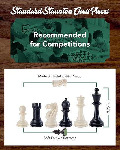 Bobby Fischer® Learn to Play Chess Set Board Game