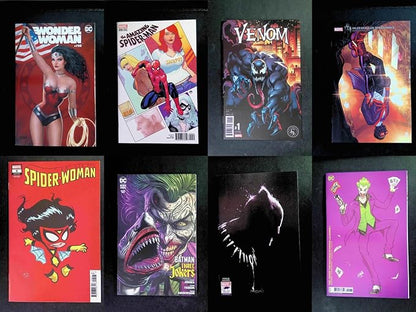 10 Comics Variant Covers Marvel &amp DC Mystery Pack VF+ to NM+ All. No Duplicates. A Fantastic Gift for All!
