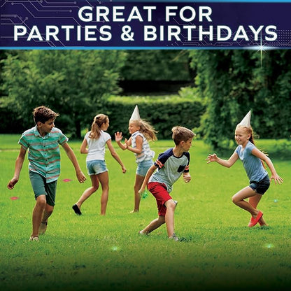 Glow in The Dark Capture The Flag Game - Starter Set | Ages 8+ | Glow in The Dark Outdoor Toys | Outdoor Games for Kids 8-12+ | Flag Football Gifts &amp Boys Birthday Gifts | Glowing Excitement!