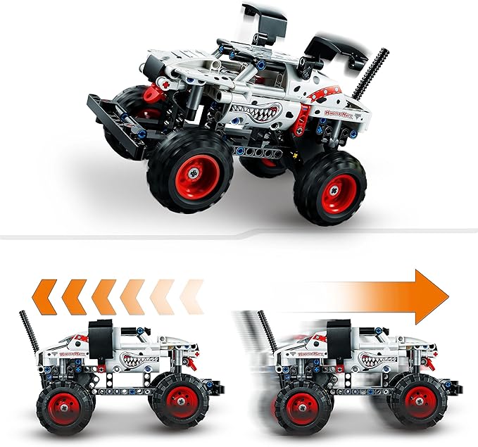 LEGO Technic Monster Jam(TM) Monster Mat (TM) Dalmatian 42150 Toy Blocks Present Vehicles For Boys 7 Years and Up