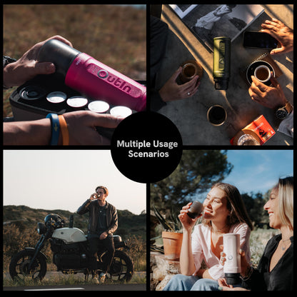 OutIn Nano Complete set Portable Espresso Machine with Double Shot Accessorries