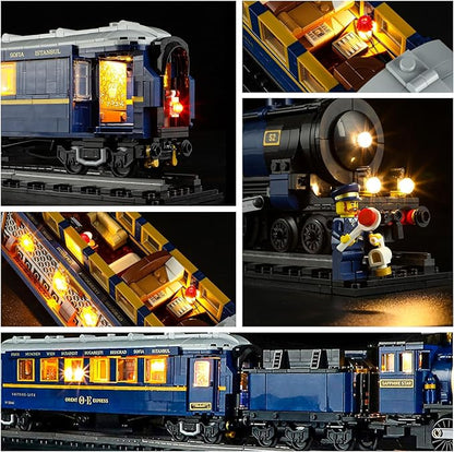 LIGHTAILING Light for Lego- 21344 The Orient Express Train - Led Lighting Kit Compatible with Lego Building Blocks Model - NOT Included The Model Set