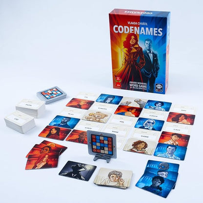 CGE Codenames Board Game (2nd Edition) The Top Secret Word Association Party Game for Friends &amp Family Game Nights 4+ Players