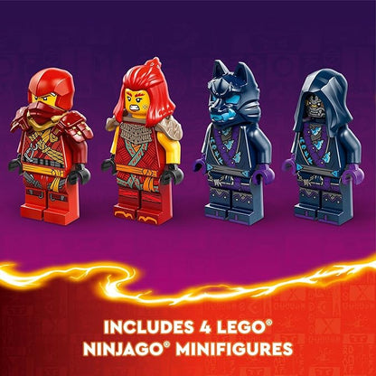 LEGO NINJAGO Kai’s Source Dragon Battle Adventure Playset with Buildable Model and 4 Posable Ninja Action Figures Toddler Ninja Toy Ninja Gift Idea for Kids Boys and Girls Ages 4 and Up 71815