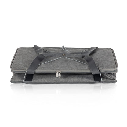 PICNIC TIME NHL Minnesota Wild 64 Can Collapsible Cooler, Large Insulated Soft Cooler Bag, Portable Beach Cooler with Shoulder Strap, (Heathered Gray)