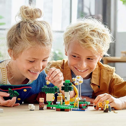 LEGO Minecraft The Bee Farm 21165 Minecraft Building Action Toy with a Beekeeper Plus Cool Bee and Sheep Figures New 2021 (238 Pieces)Multicolor